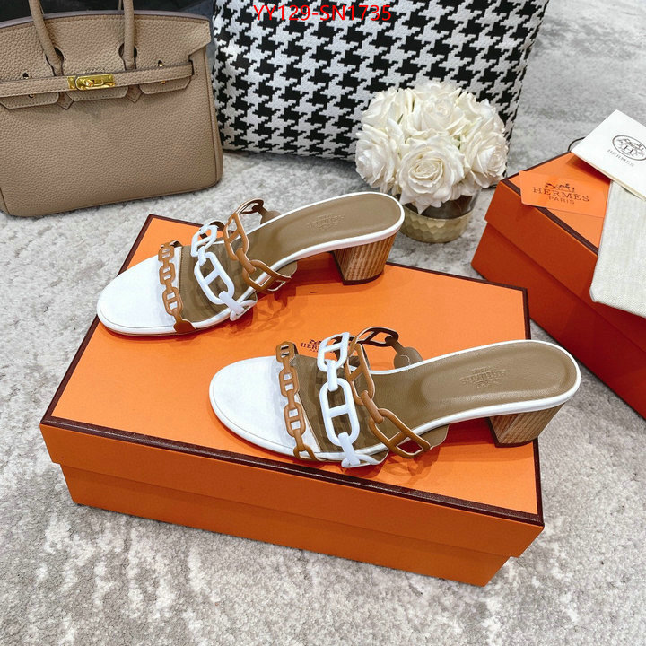 Women Shoes-Hermes,best quality replica , ID: SN1735,$: 129USD