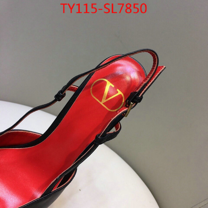 Women Shoes-Valentino,brand designer replica , ID: SL7850,$: 115USD