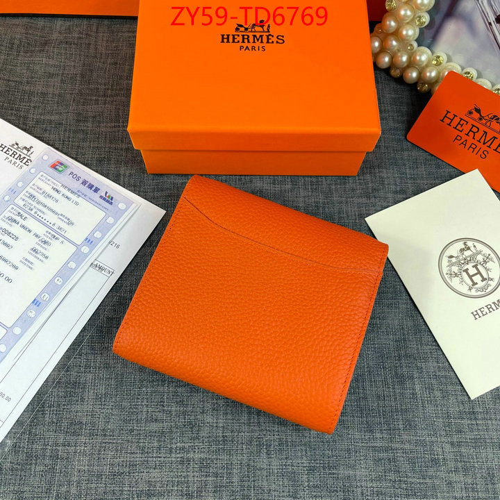 Hermes Bags(4A)-Wallet-,replica 1:1 ,ID: TD6769,$: 59USD