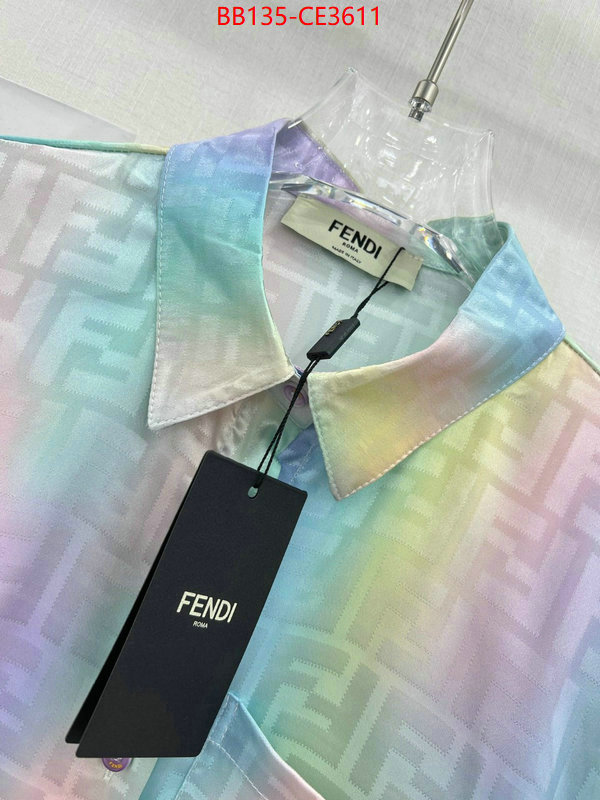 Clothing-Fendi,found replica , ID: CE3611,$: 135USD