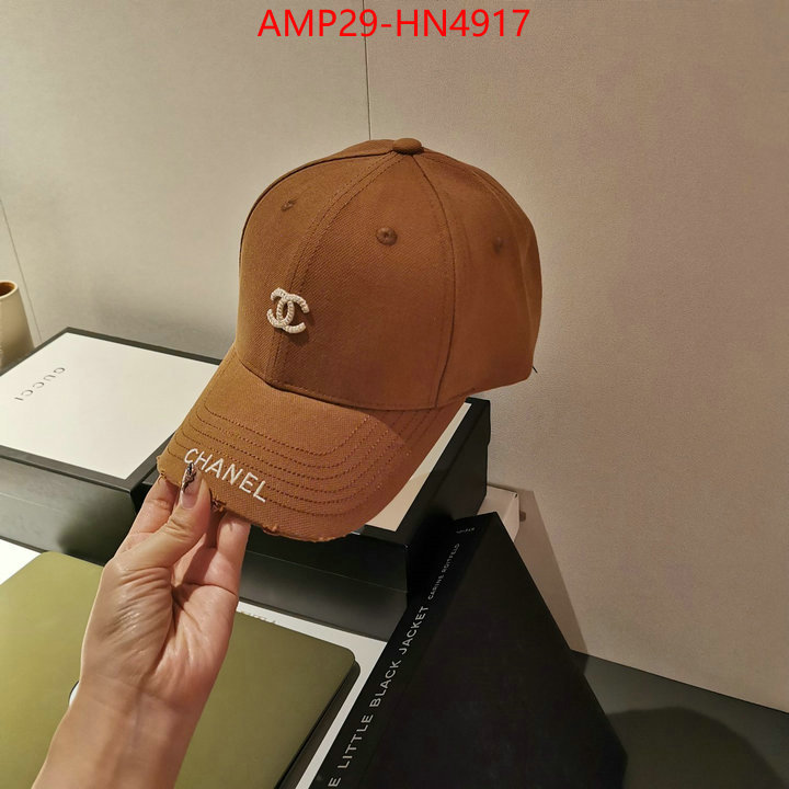 Cap (Hat)-Chanel,replica 1:1 high quality , ID: HN4917,$: 29USD