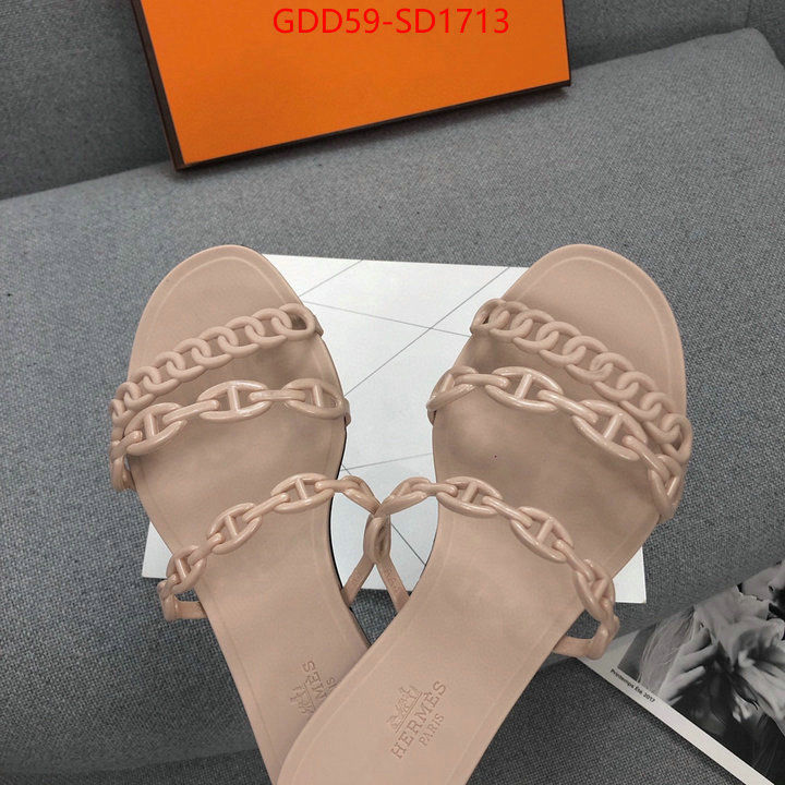 Women Shoes-Hermes,cheap high quality replica , ID: SD1713,$: 59USD