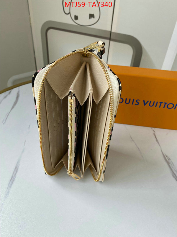 LV Bags(4A)-Wallet,ID: TA7340,$: 59USD