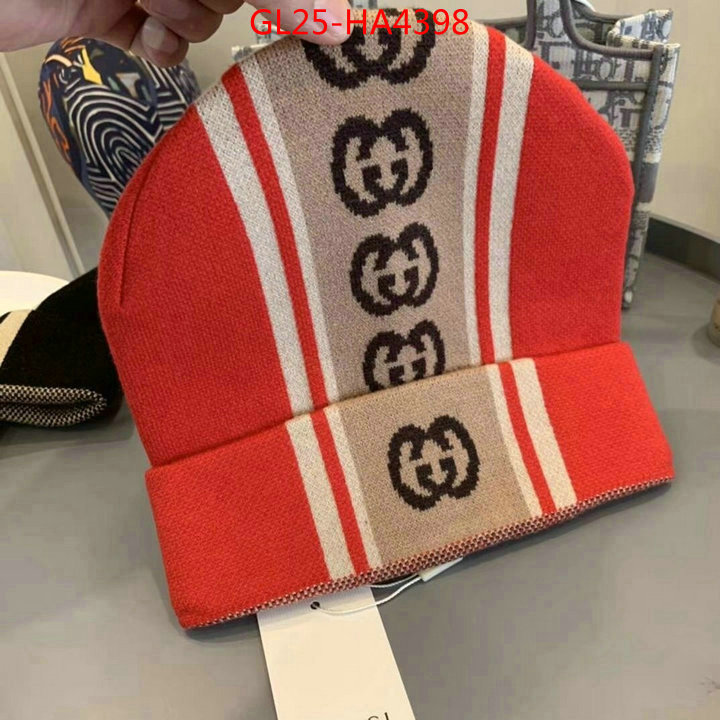 Cap (Hat)-Gucci,best luxury replica , ID: HA4398,$: 25USD