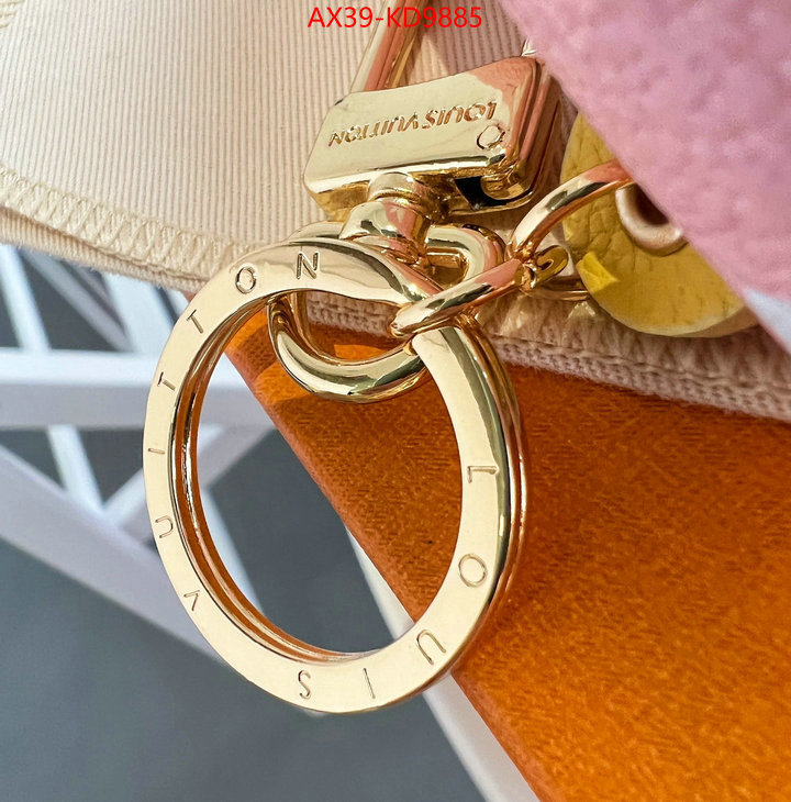 Key pendant-LV,luxury fake ,ID: KD9885,$: 39USD