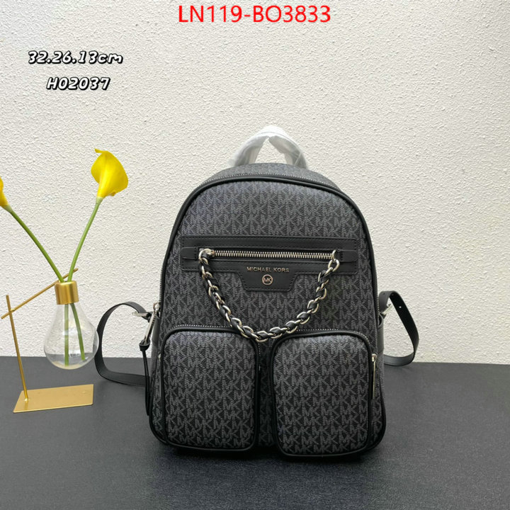 Michael Kors Bags(4A)-Backpack-,fashion replica ,ID: BO3833,$: 119USD