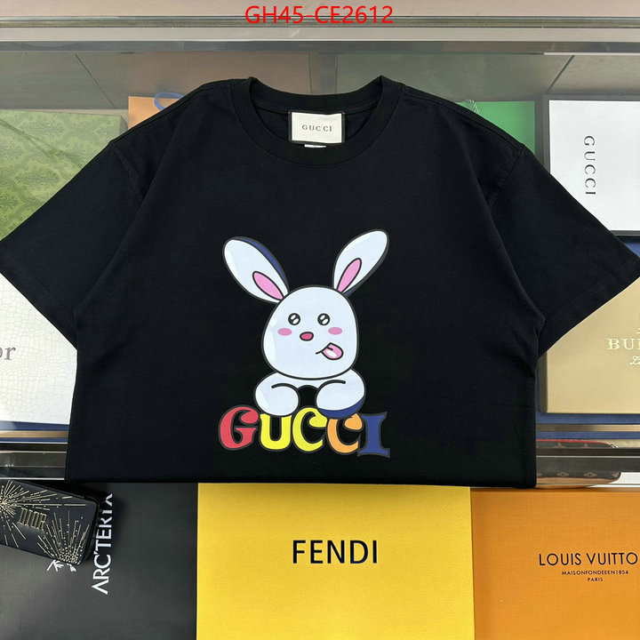 Clothing-Gucci,replica online , ID: CE2612,$: 45USD