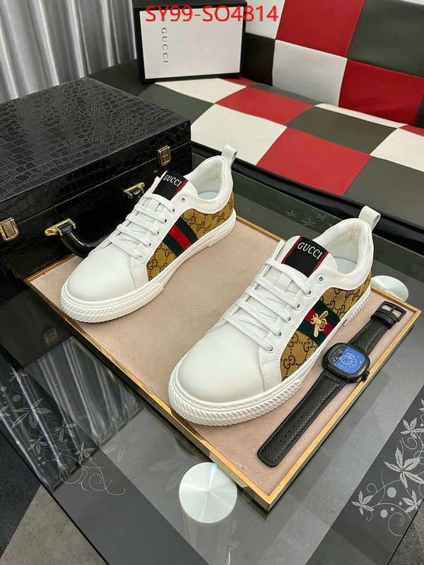 Men Shoes-Gucci,is it illegal to buy dupe , ID: SO4814,$: 99USD