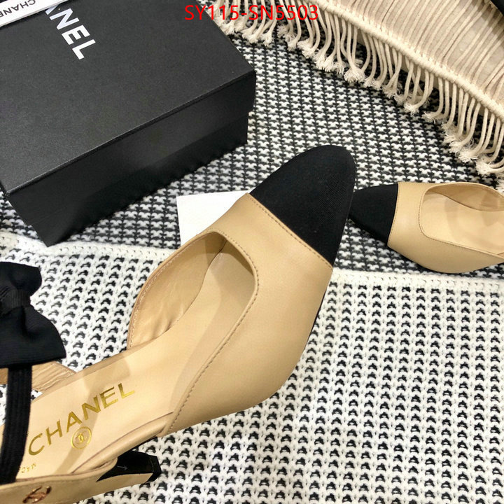 Women Shoes-Chanel,the quality replica , ID: SN5503,$: 115USD