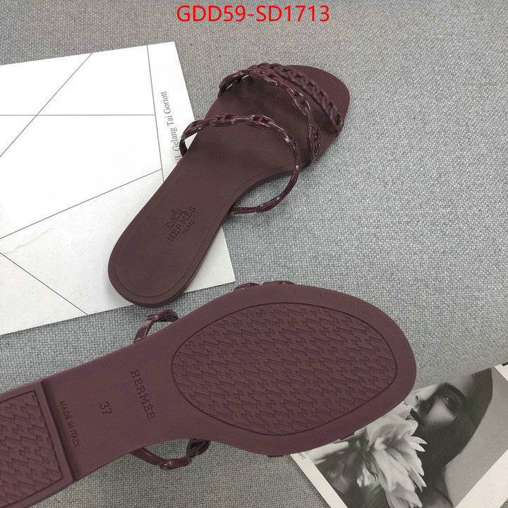 Women Shoes-Hermes,cheap high quality replica , ID: SD1713,$: 59USD