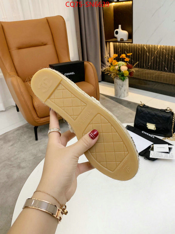 Women Shoes-Chanel,shop designer replica , ID: SN6639,$: 75USD