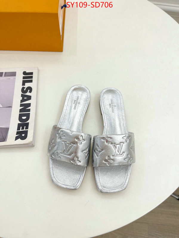 Women Shoes-LV,mirror copy luxury , ID: SD706,$: 109USD