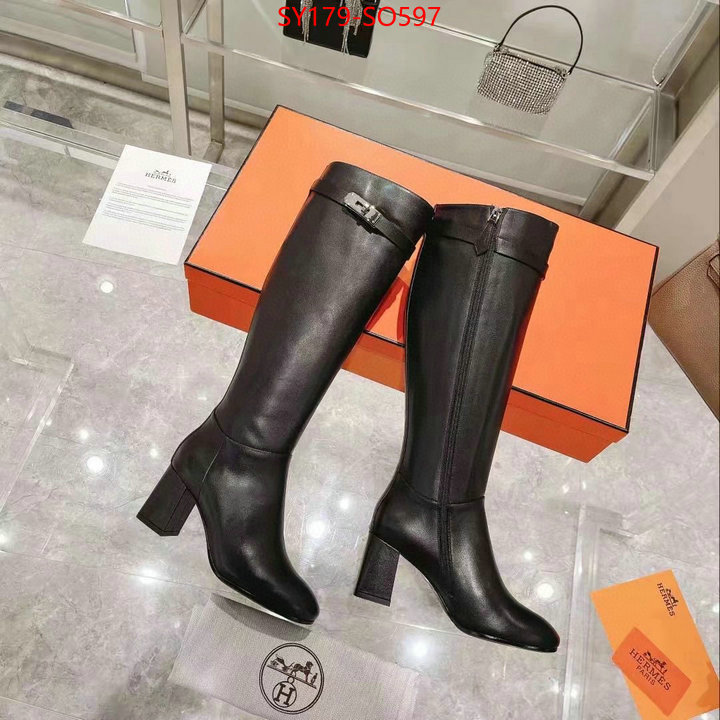 Women Shoes-Hermes,the best quality replica , ID: SO597,$: 179USD