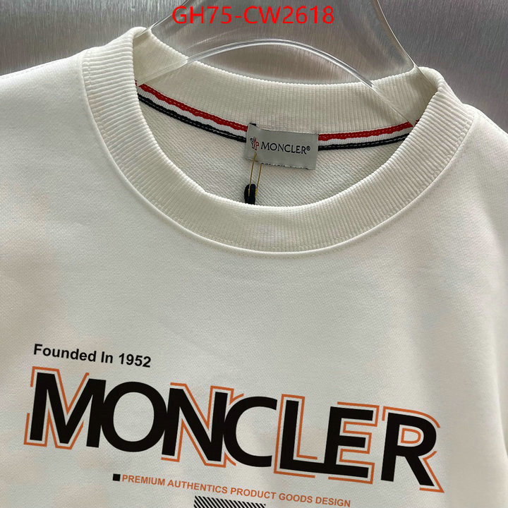 Clothing-Moncler,buy the best high quality replica , ID: CW2618,$: 75USD