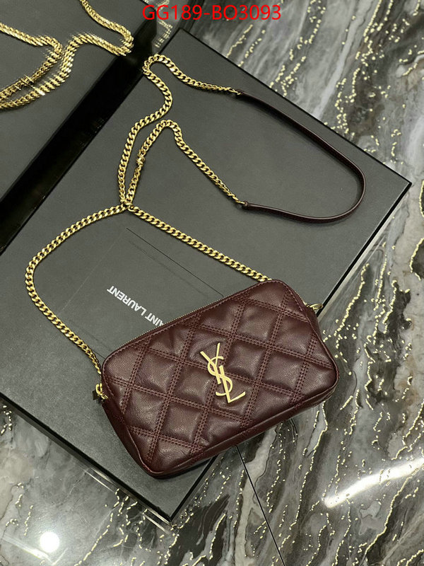 YSL Bag(TOP)-Diagonal-,ID: BO3093,$: 189USD