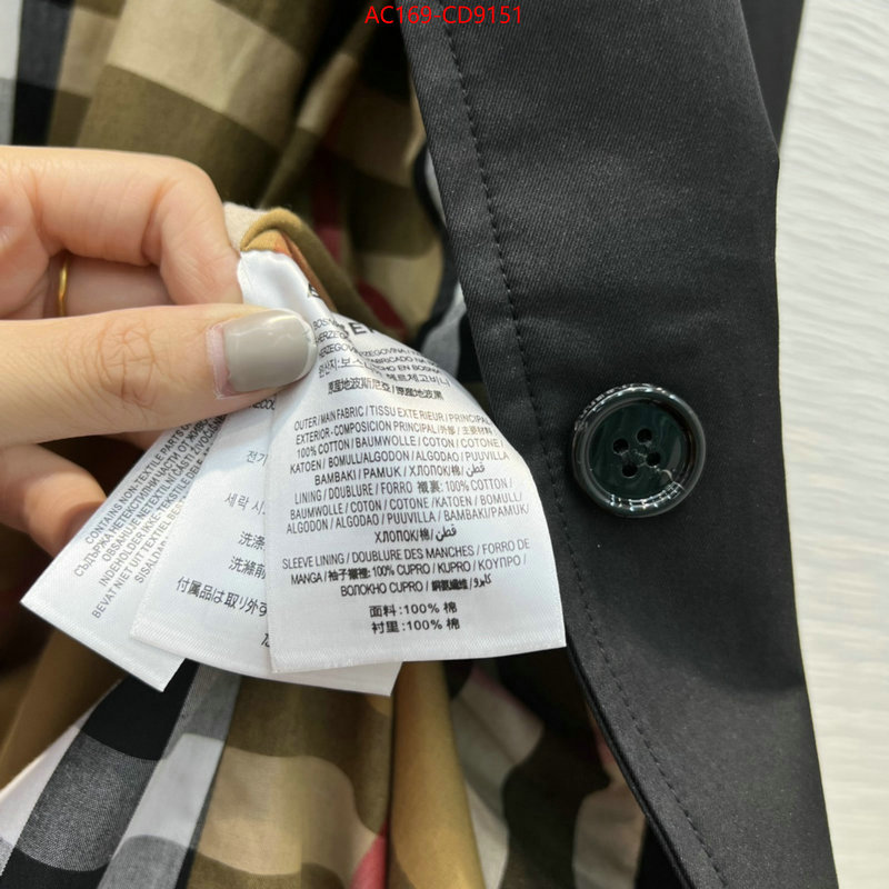 Down jacket Women-Burberry,top quality fake , ID: CD9151,$: 169USD