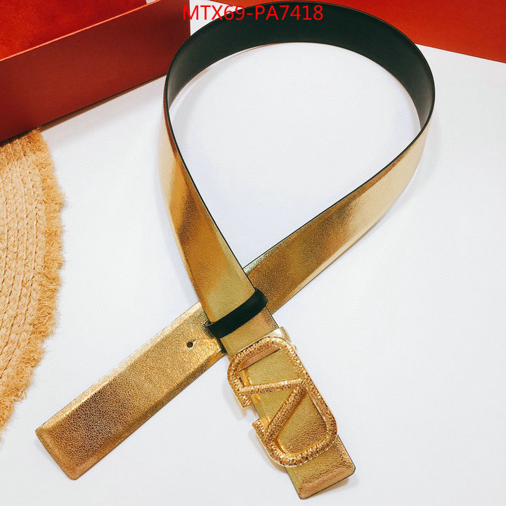 Belts-Valentino,buying replica , ID: PA7418,$: 69USD