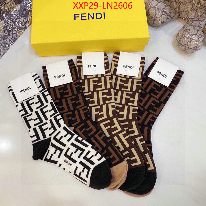 Sock-Fendi,buy 1:1 , ID: LN2606,$: 29USD