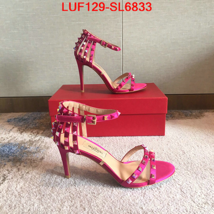 Women Shoes-Valentino,2023 replica wholesale cheap sales online , ID: SL6833,$: 129USD