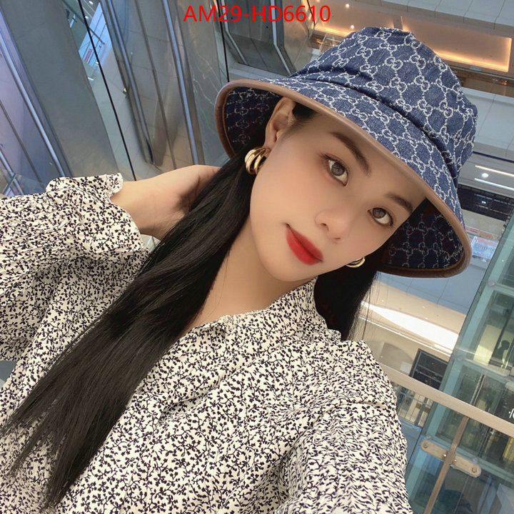 Cap (Hat)-Gucci,top sale , ID: HD6610,$: 29USD