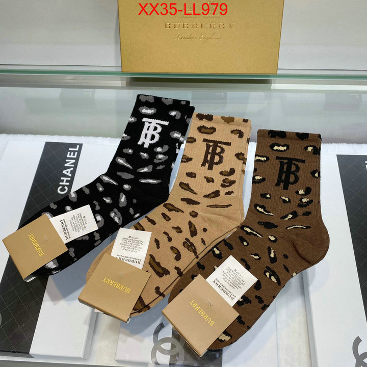 Sock-Burberry,top quality website , ID: LL979,$:35USD