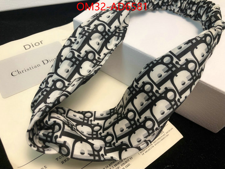 Hair band-Dior,perfect replica , ID: AD6581,$: 32USD