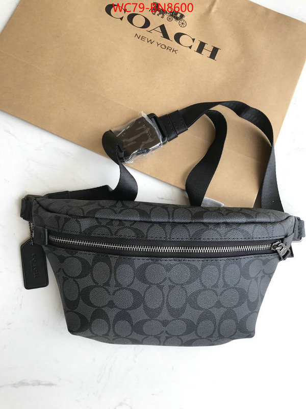 Coach Bags(4A)-Belt Bag-Chest Bag--,outlet 1:1 replica ,ID: BN8600,$: 79USD