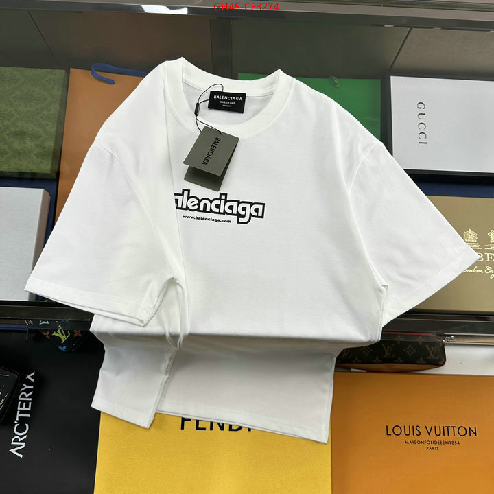 Clothing-Balenciaga,what is top quality replica , ID: CE3274,$: 45USD