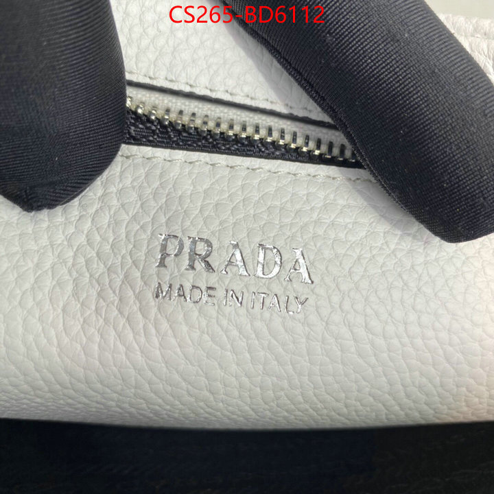 Prada Bags(TOP)-Diagonal-,ID: BD6112,$: 265USD