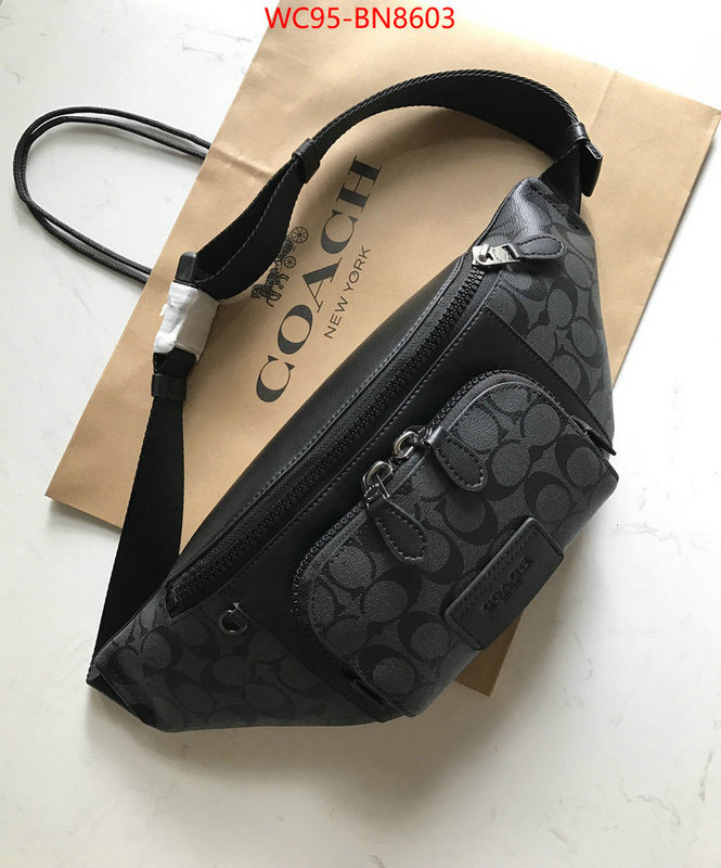 Coach Bags(4A)-Belt Bag-Chest Bag--,only sell high-quality ,ID: BN8603,$: 95USD