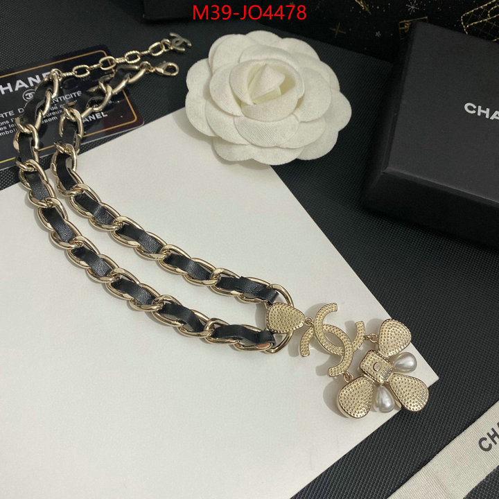 Jewelry-Chanel,wholesale replica shop , ID: JO4478,$: 39USD