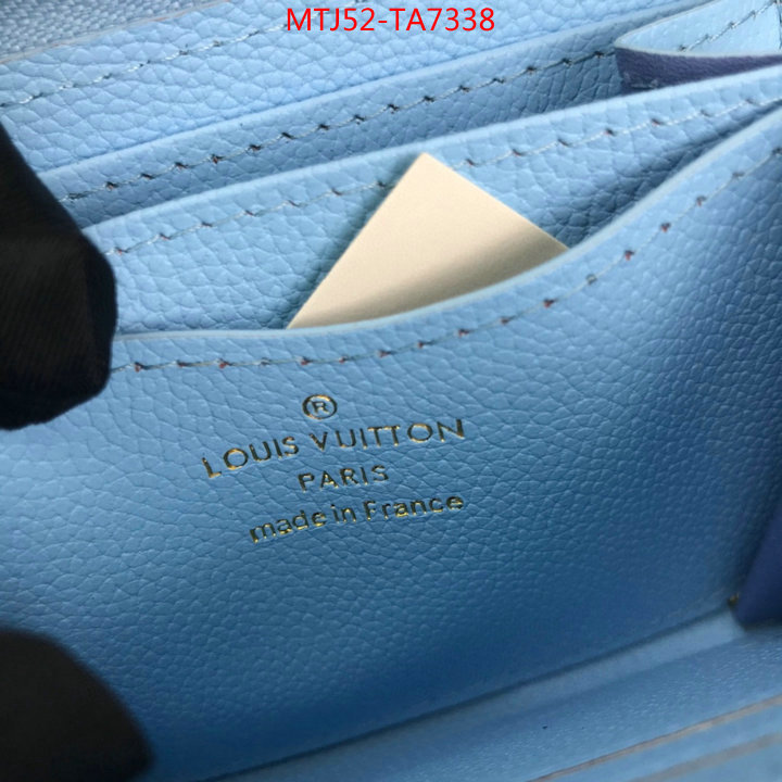 LV Bags(4A)-Wallet,ID: TA7338,$: 52USD