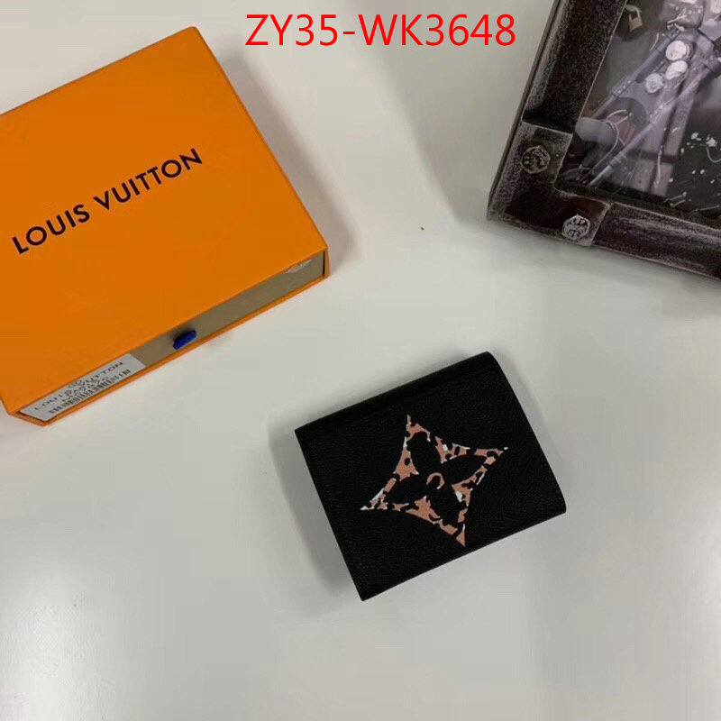 LV Bags(4A)-Wallet,ID: WK3648,$:35USD