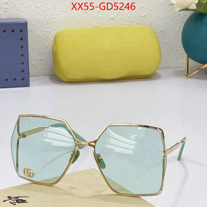 Glasses-Gucci,top fake designer , ID: GD5246,$: 55USD