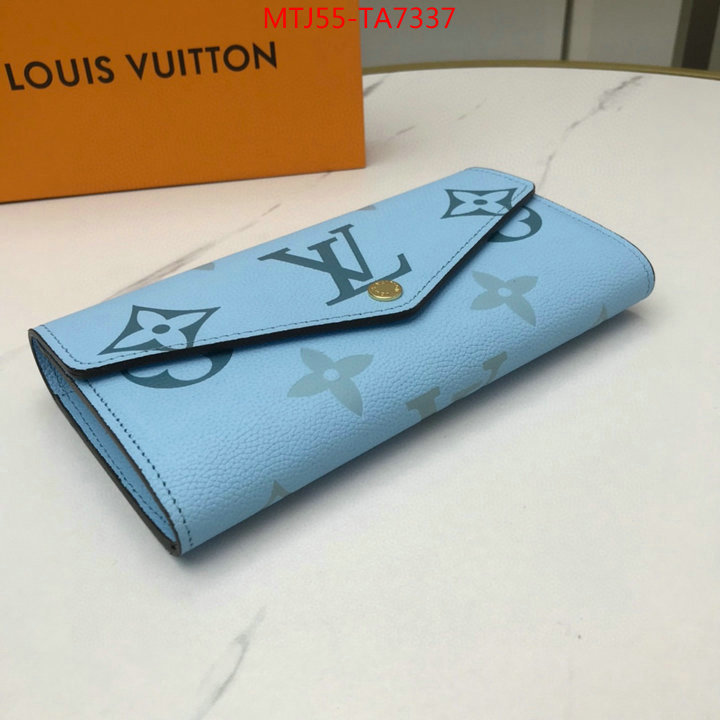 LV Bags(4A)-Wallet,ID: TA7337,$: 55USD