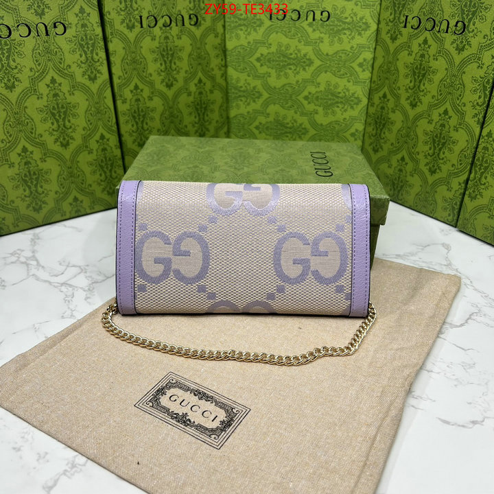 Gucci Bags(4A)-Wallet-,luxury cheap replica ,ID: TE3433,$: 59USD