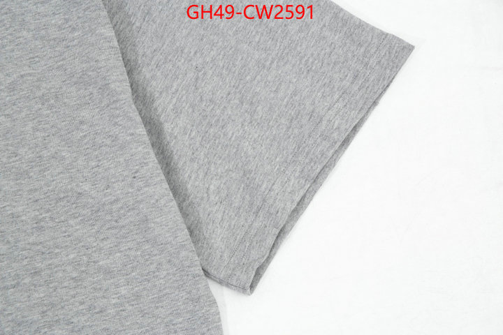 Clothing-Gucci,replica 1:1 , ID: CW2591,$: 49USD