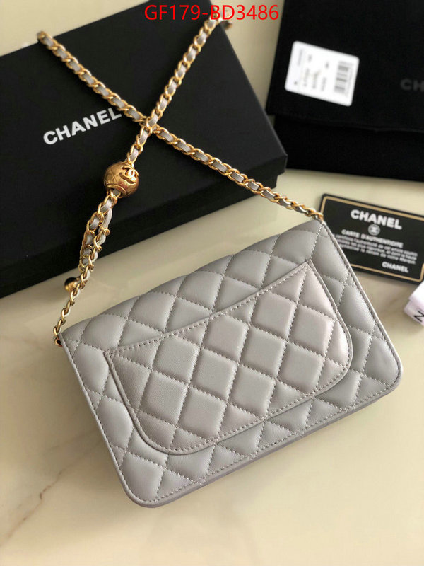 Chanel Bags(TOP)-Diagonal-,ID: BD3486,$: 179USD