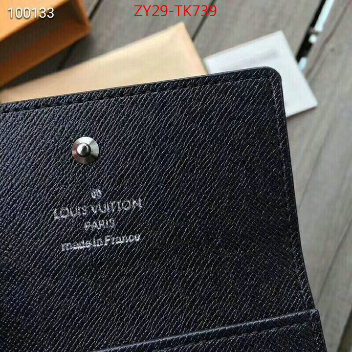 LV Bags(4A)-Wallet,ID: TK739,$:29USD