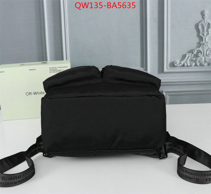 Off-White Bags ( TOP )-Backpack-,how to buy replica shop ,ID: BA5635,$: 135USD