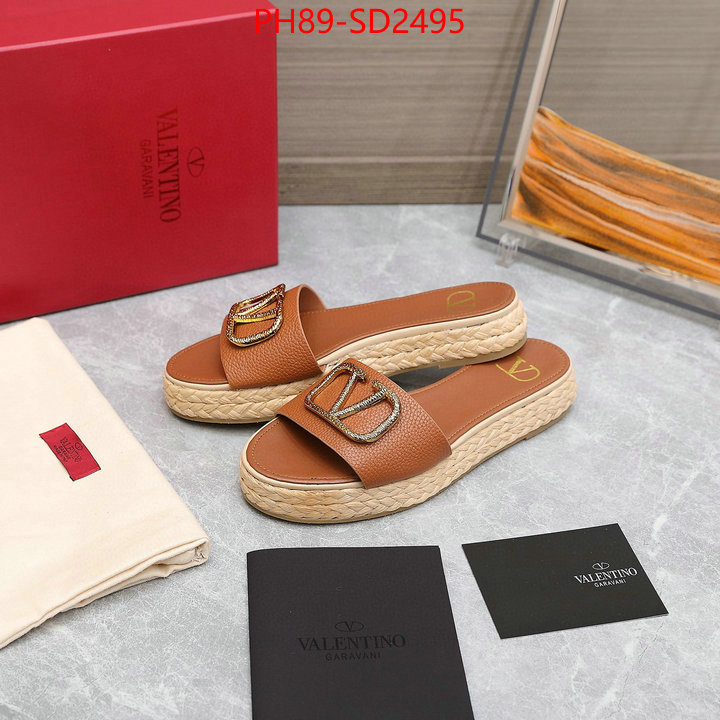 Women Shoes-Valentino,high quality designer replica , ID: SD2495,$: 89USD