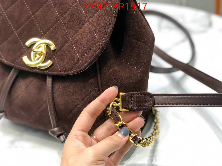 Chanel Bags(4A)-Backpack-,ID: BP1917,$: 92USD