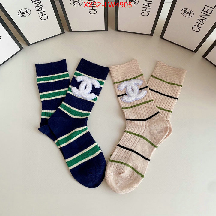 Sock-Chanel,buy cheap replica , ID: LW4905,$: 32USD