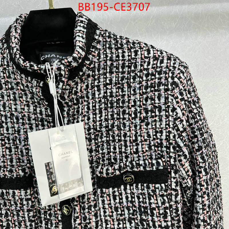 Clothing-Chanel,outlet 1:1 replica , ID: CE3707,$:195USD