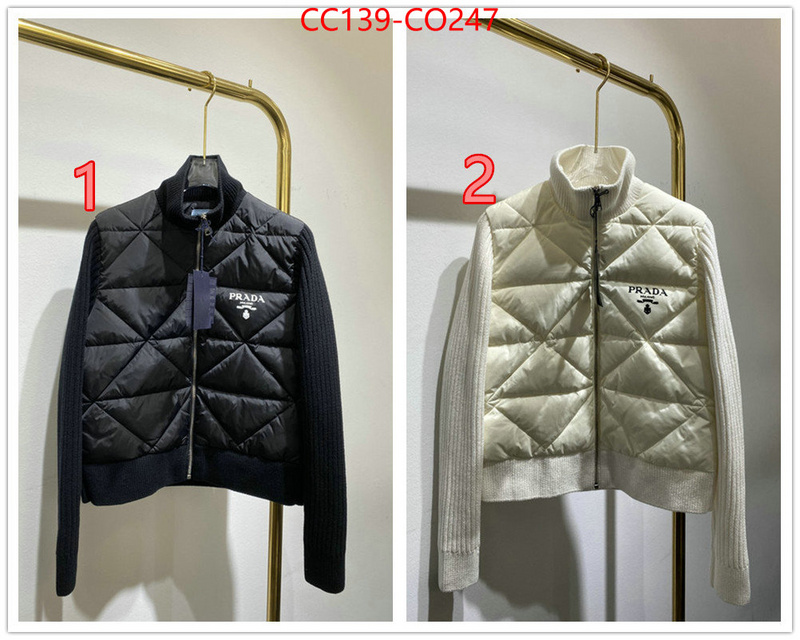 Down jacket Women-Prada,replica best , ID: CO247,$: 139USD