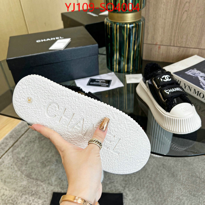 Women Shoes-Chanel,mirror copy luxury , ID: SO4004,$: 109USD