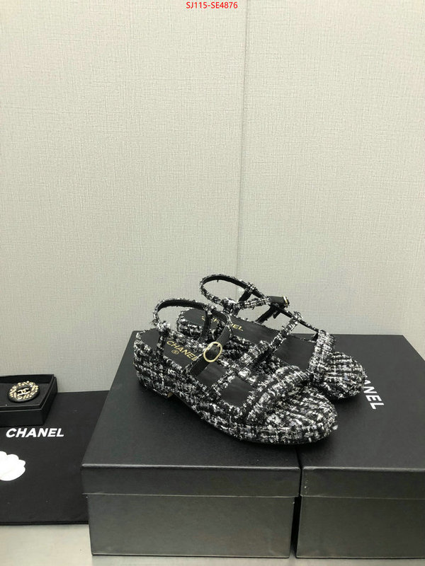 Women Shoes-Chanel,high quality , ID: SE4876,$: 115USD