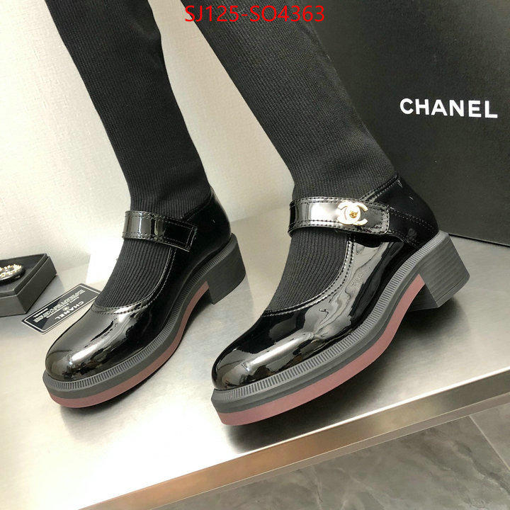 Women Shoes-Chanel,perfect quality , ID: SO4363,$: 125USD