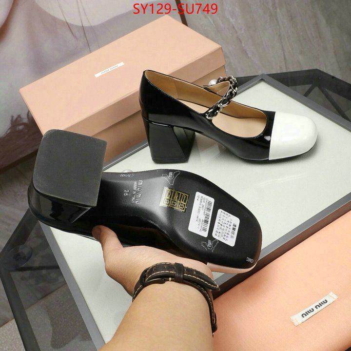 Women Shoes-Miu Miu,perfect quality ,luxury fashion replica designers , ID: SU749,$: 129USD