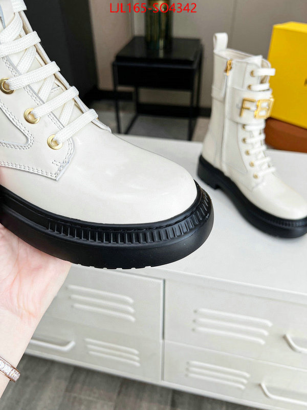 Women Shoes-Fendi,1:1 replica wholesale , ID: SO4342,$: 165USD